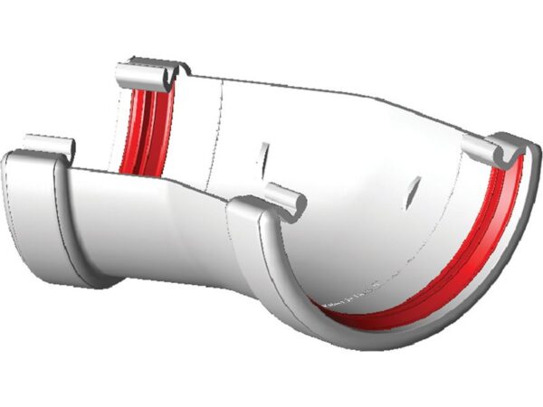 Round Gutter System 150° Angle