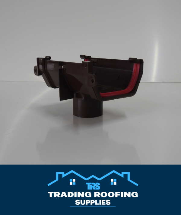 Gutter System Running Outlet - Square Profile - Image 5