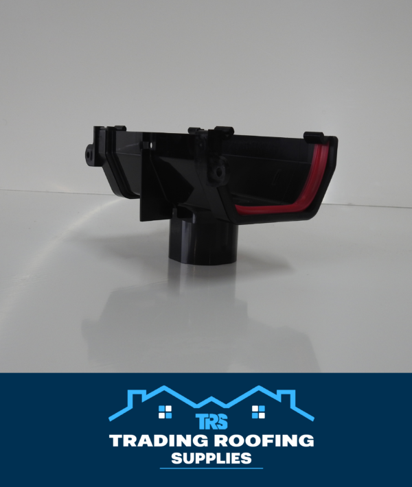 Gutter System Running Outlet - Square Profile - Image 4