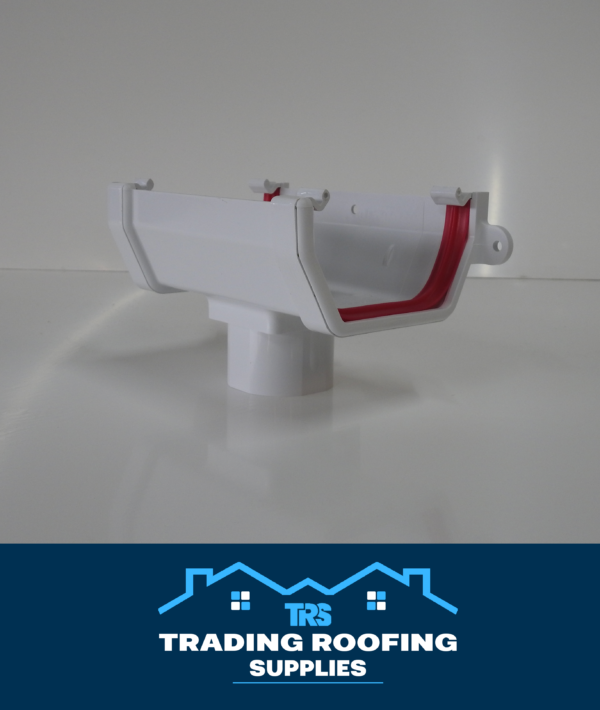 Gutter System Running Outlet - Square Profile