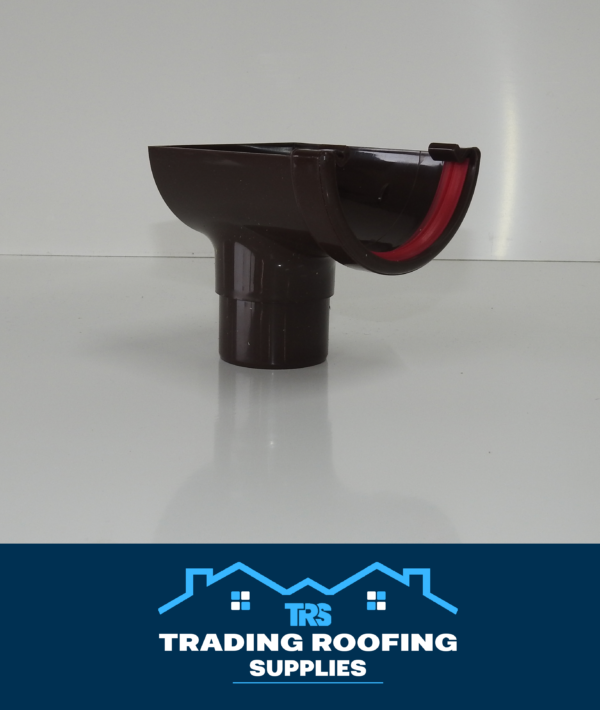 Gutter System Stopend Outlet - Round Profile - Image 5