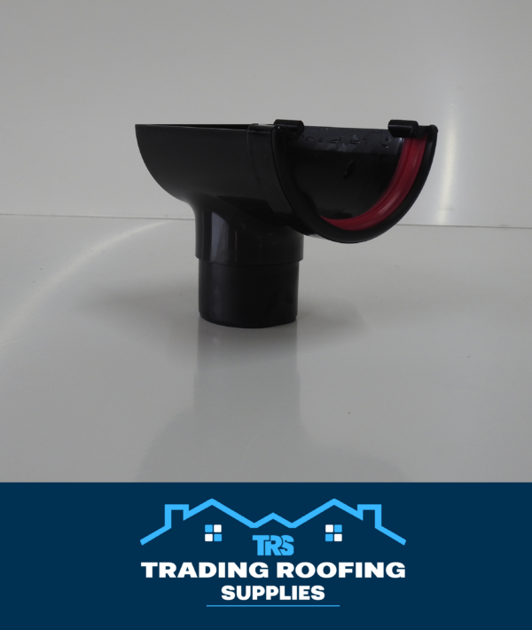 Gutter System Stopend Outlet - Round Profile - Image 4