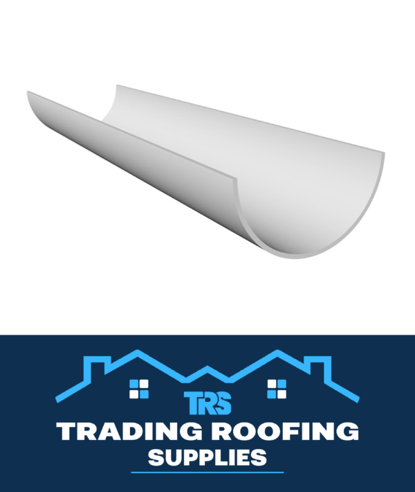 Freefoam Round Gutter - 4m