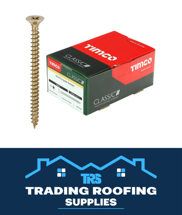 TIMCO - Multi-Purpose Screws (Countersunk - Yellow)