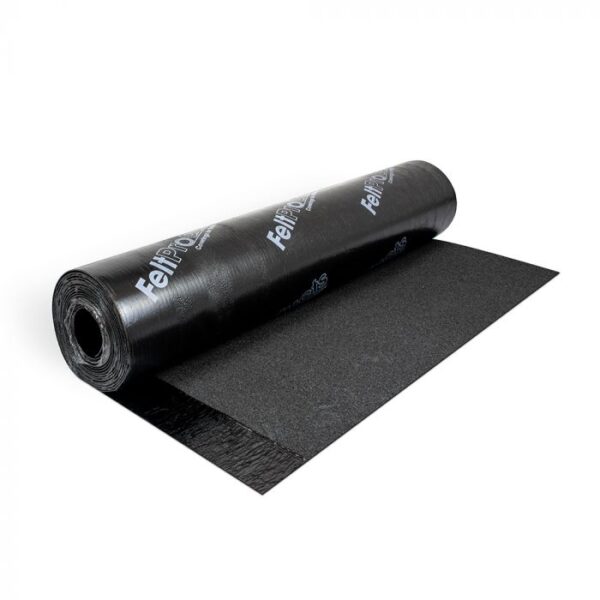 Torch-On Black Mineral Felt SBS Roofing Cap Sheet - SupaTec 8m x 1m x 4kg/m2