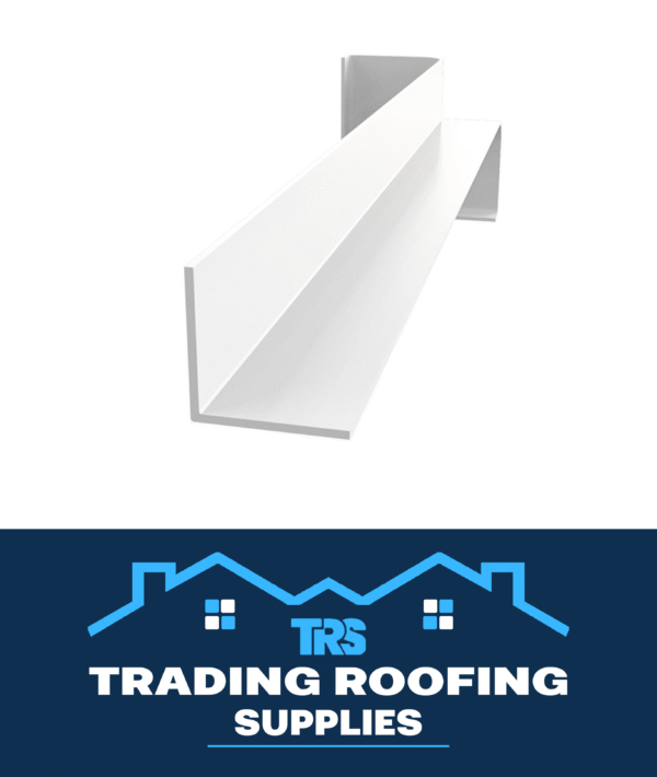 uPVC Fascia Internal Corner (Square Leg)