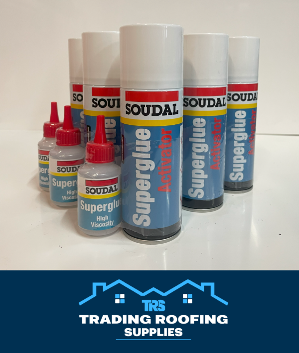 Soudal Mitre Bonding Kit (Superglue 50g - Activator 200ml)