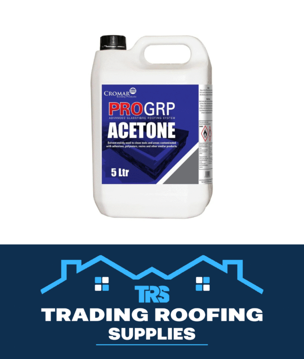 Cromar Pro GRP Acetone Cleaner - 5 Litre