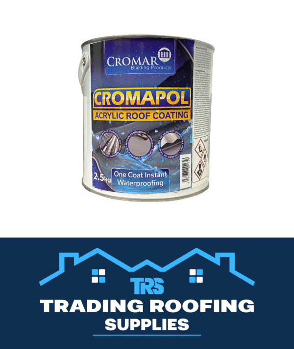 Cromapol Acrylic Roof Coating - 2.5kg Grey