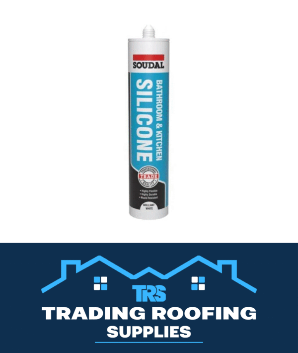 Soudal Bathroom & Kitchen Sealant 290ML - White