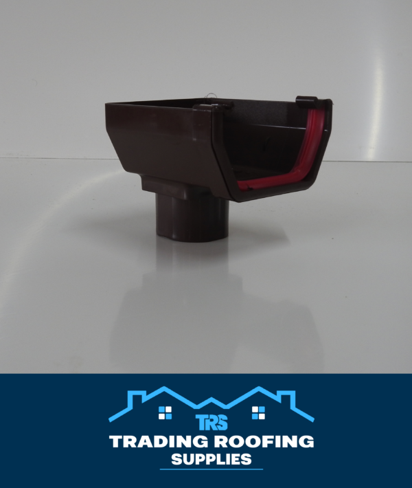 Gutter System Stopend Outlet - Square Profile - Image 4
