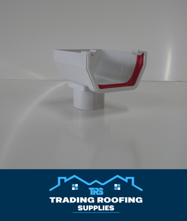 Gutter System Stopend Outlet - Square Profile - Image 3