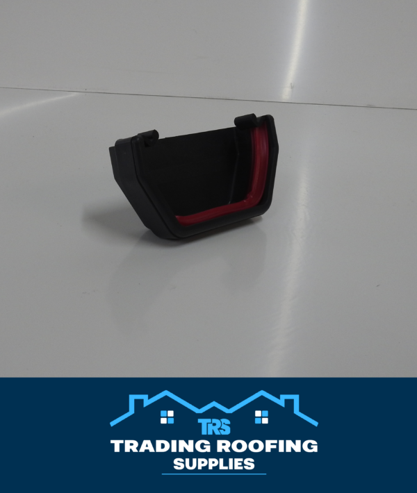 Gutter System External Stopend - Square Profile - Image 4
