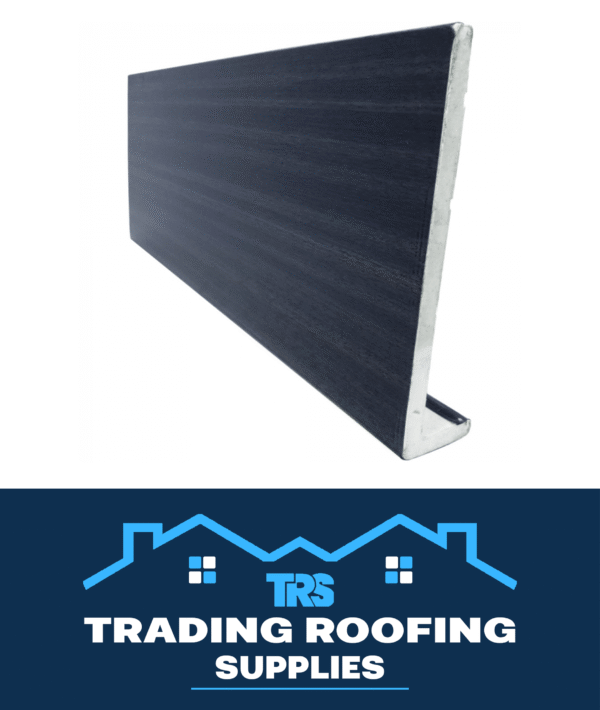 Fascia Anthracite Grey Capping 1/4 Box-End Board