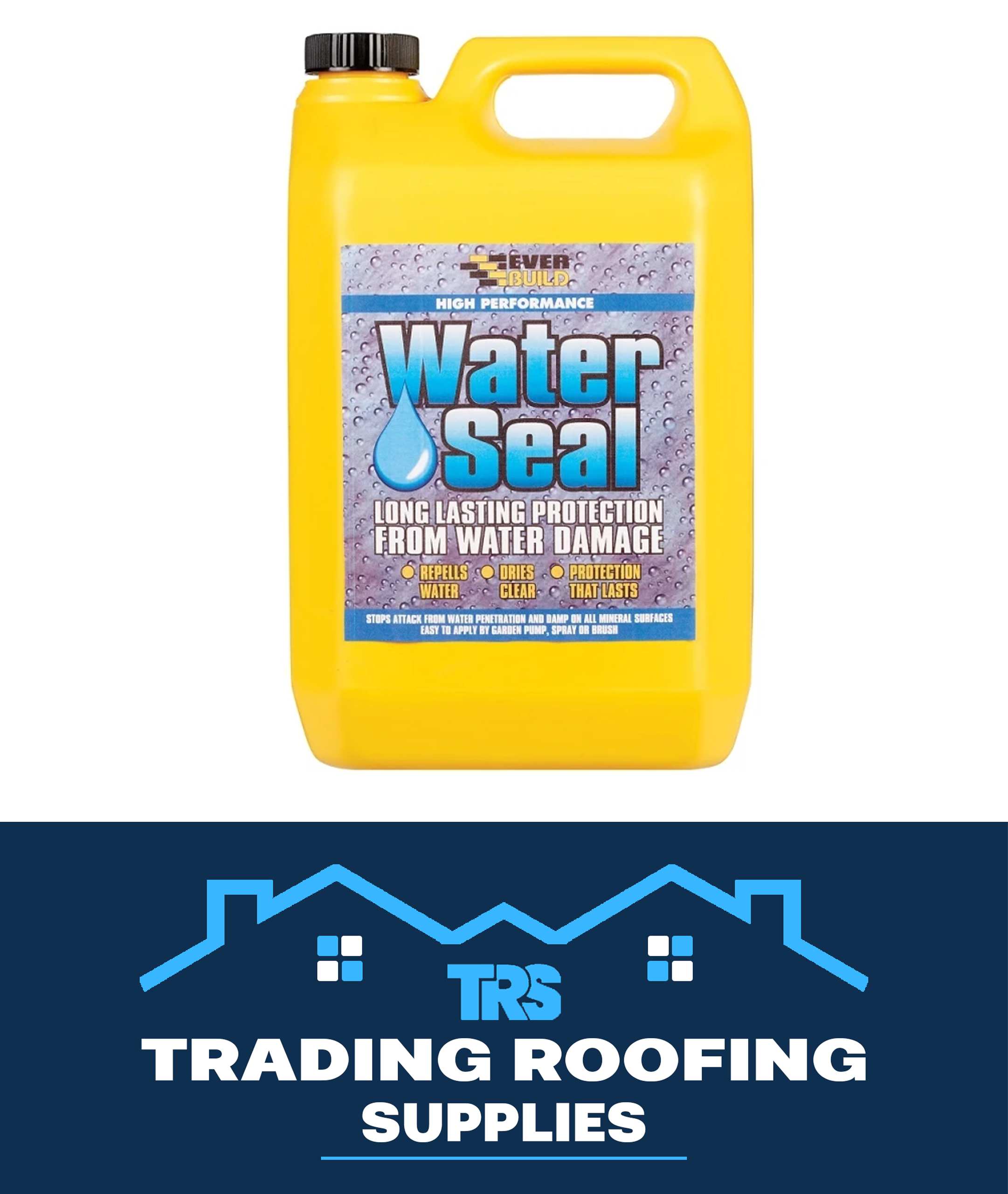 Everbuild 402 Water Seal Water Repellent - 5 Litre